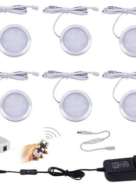 LED Under Cabinet Lighting  3/4/6/8/10 Pcs Dimmable Puck Lig