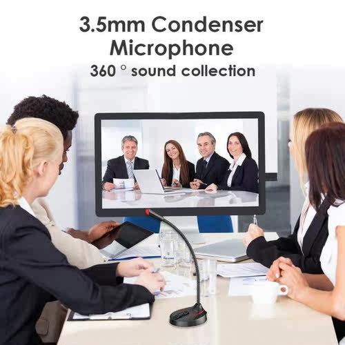 Multi-functional Durable Practical USB Gooseneck Cardioid Co