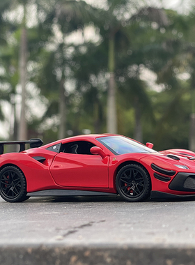 1:32 Ferraris 488 Supercar Alloy Car Diecasts & Toy