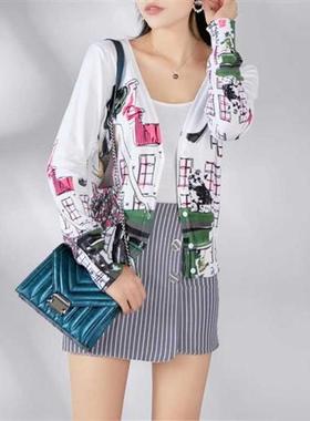 2021 Spring Short Design Thin Cardigan Womens Sunscreen