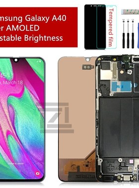 Super AMOLED For Samsung A40 LCD A405 LCD display touch Scre