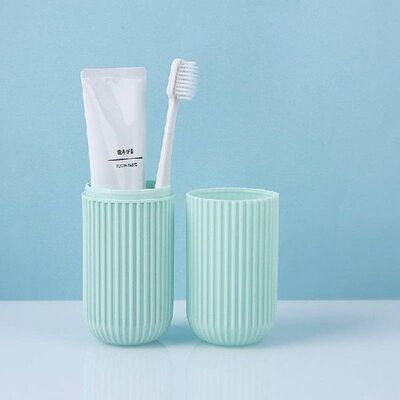 Portable Travel Toothpaste Toothbrush Holder Cap Case