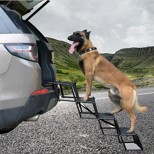 Portable Dog Car Step Stairs Ladder Folding Pet Ladder Ramp