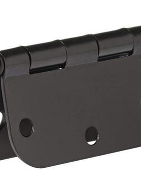 25Pcs Black Rounded Iron Hinge 3.5 Inch 5/8R Large Rounded I