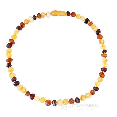 Baltic Amber Teething Necklace/Bracelet for Baby Size 14 35