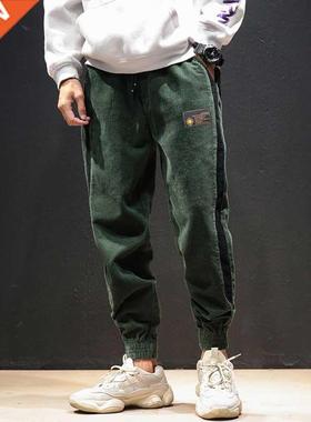 Wnter Corduroy trousers men Plus thck velvet busness casu