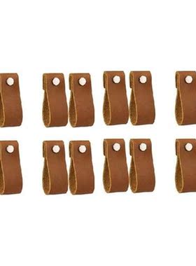 Leather Drawer Pulls 16 Pcs Leather Dresser Knobs Handmade