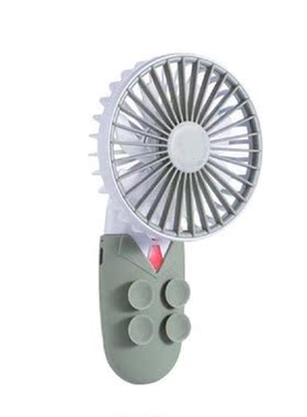 Mini USB Fan Handheld Suction Up Wear Mobile Phone Cooling
