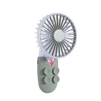 Mini USB Fan Handheld Suction Up Wear Mobile Phone Cooling