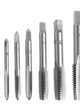 8pcs Hand Screw Thread Plug Taps Set Thread Metric Machine M
