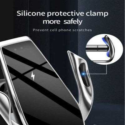 Car phone holder 15W qi wireless charger For iPhone12/11/XM