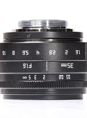 Mini 35mm f/1.6 APS C  Lens adapter ring  Macro Ring le
