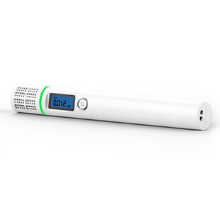 Portable combustible gas detector with LCD screen flammable