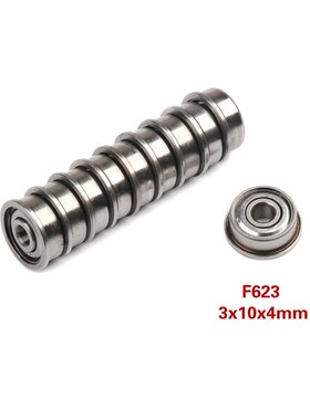 10PCS 3x10x4 mm Bearing F623ZZ Double Shielded Miniature Hig