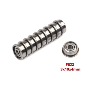 10PCS 3x10x4 mm Bearing F623ZZ Double Shielded Miniature Hig