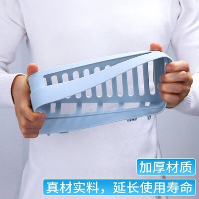 Bathroom shelf increased thickening 】 【 wall hung on the
