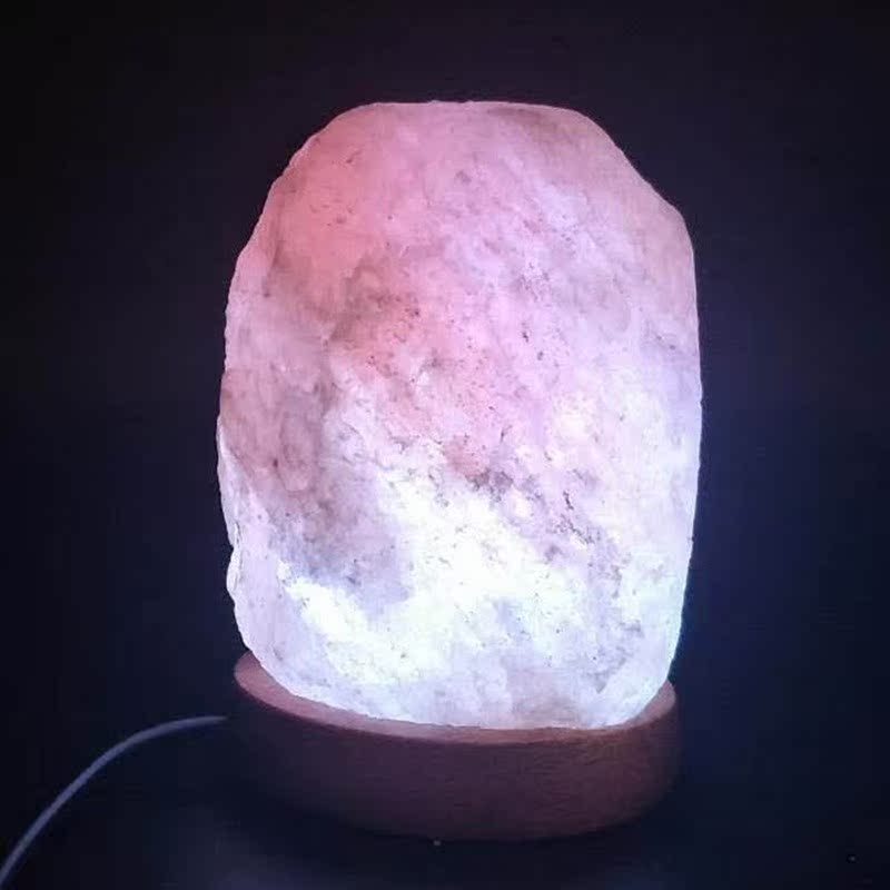 75W Healthy Natural Himalayan Rock Salt Lamp Hand Crafted Ni