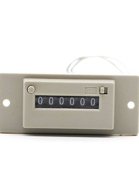 Electromagnetic Counter 6 Digit Pulse Counter AC220V / AC110