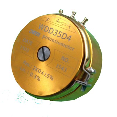 1pcs NEW  WDD35D-4 precision potentiometer plastic conductor