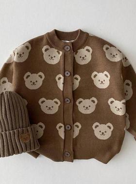Toddler Baby Boy Knitwear Children Cardigans Girls Clothes C