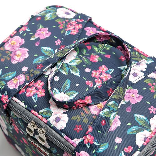 7L Floral Picnic Bag Fashion Thermal Food Picnic Lunch Bag f