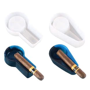 Cigar Ashtray Epoxy Resin Mold Cigarette Ash Holder Tray