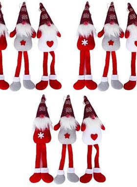 Creative Christmas Santa Claus Tomte Leg Gnome Plush