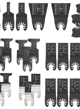 28PCS Quick-release HCS/Japan-tooth/Bi-metal Oscillating Too