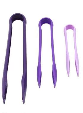 PP Plastic Food Tong Plastic Kitchen Tongs Non-slip Cooking