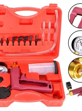 Hand Held Brake Bleeder Tester Set Vacuum Pump Organize Brak