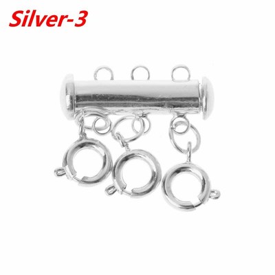 Multi Strand Clasps Lobster Clasp Necklace Magnetic Tube Loc