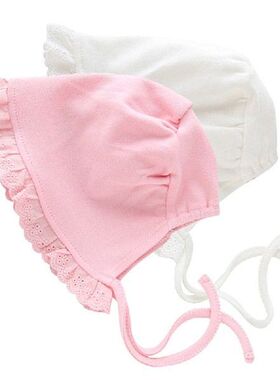 Newborn Baby Lace Hat Cotton Sweet Princess Hat Spring