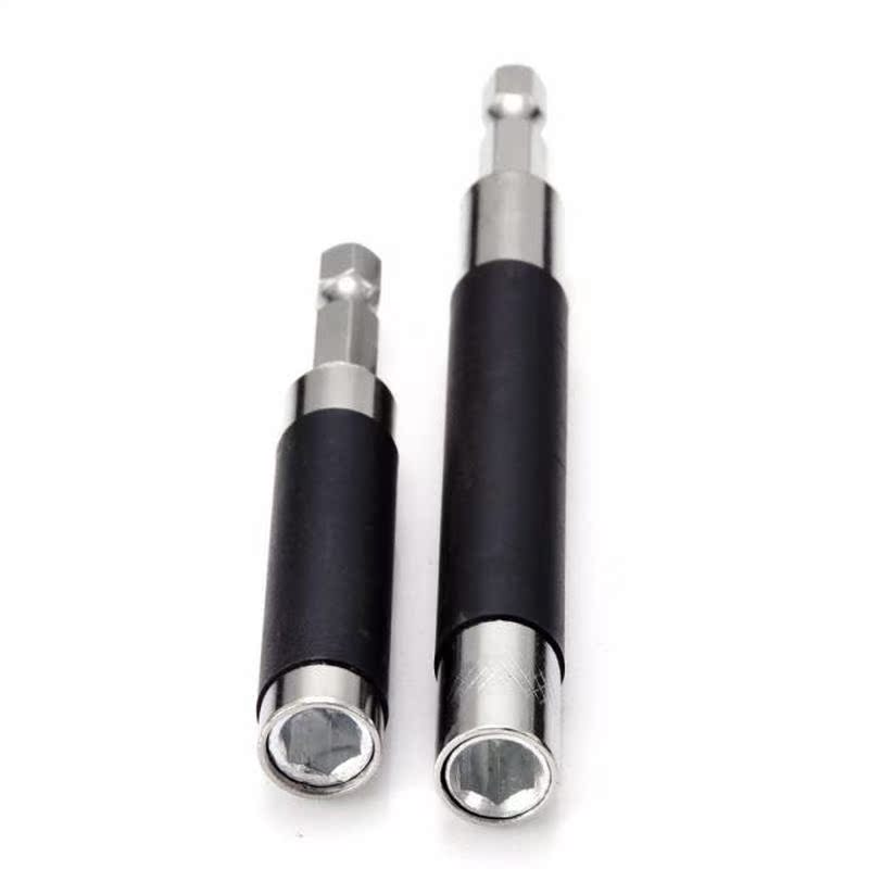 2pcs 1/4 Hex Magnetic Impact Driver Drill Bit Holder Extens