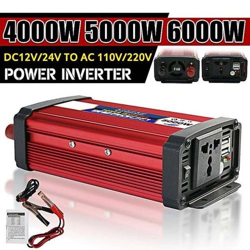 4000W 5000W 6000W DC 12V/24V To AC 110V/220V Modified Sine W