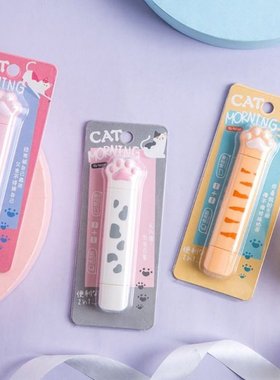 Cute Cat Paw Roller Glue Correction Tape Stationery Correcto