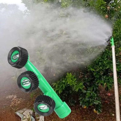 3 Head Fan Shaped Garden Misting Nozzle Electric Sprayer Pes