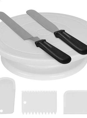 Gateau de cuisson plateau tournant ensemble de décora