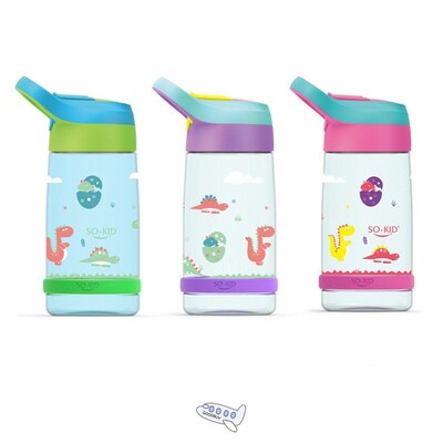 550ML Kids Water Sippy Cup Leakproof Water Bottles Creative