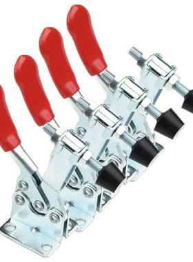 4Pcs GH-201B Horizontal Toggle Clamp Quick Release Toggle Cl