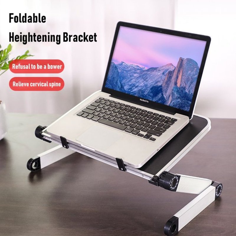 Adjustable Laptop Desk Aluminum Ergonomic Computer Desk Lapd