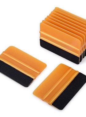10pcs Carbon Fiber Film Vinyl Wrapping Fabric Felt Squeegee