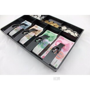 plastic Money Counter case Hard case Cash register box New C