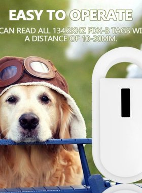 Pet Scanner ISO11784/5 FDX-B Animal Pet ID Reader Chip Trans