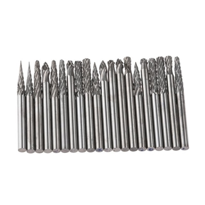 20pcs Tungsten Carbide Rotary Burr Bit Set Engraving Milling