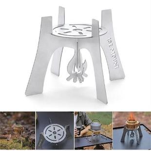 Alcohol Stove Rack Outdoor Camping Furnace Stainless Steel