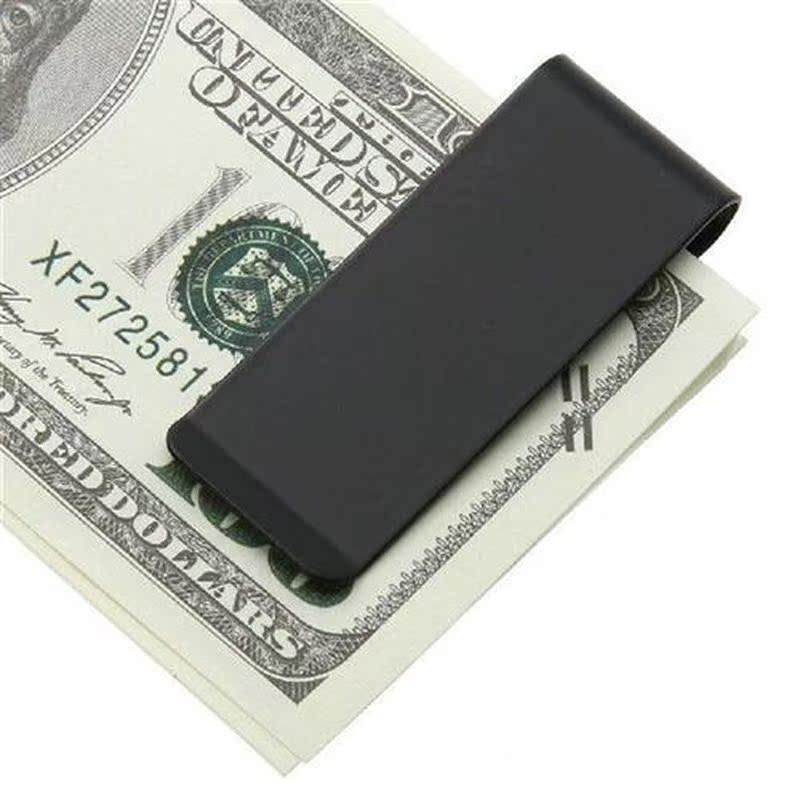 Metal Stainless Steel Money Clip Holder Folder Tie Clip for