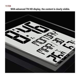 Horloge murale chambre Design moderne affichage numér