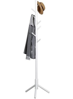Coat Rack Stand, Entryway Hall Tree Wooden Coat Rack Hanger