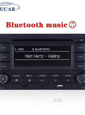 RCN210 Car Radio CD Player Bluetooth USB MP3 AUX with Screen