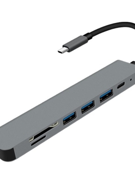 Usb C Docking Station, Seven-In-One Multi-Port Adapter With